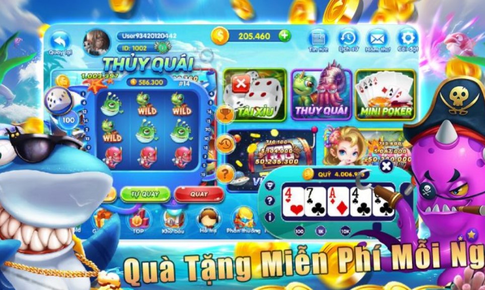 Tổng hợp các phòng game hấp dẫn tại Bắn cá Vip